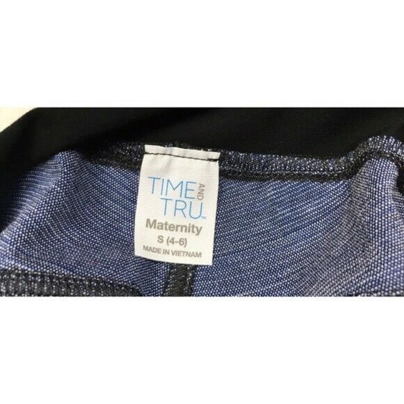Time and Tru Maternity Multi color Plaid pants. - Picture 5 of 6